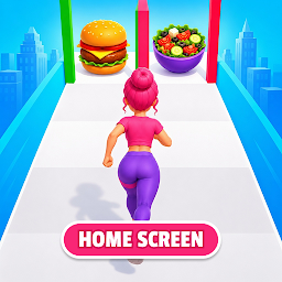 Buns and Bounce Home Screen